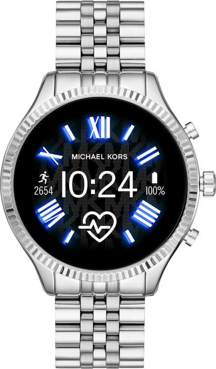 Michael Kors MKT5077 Smartwatch Lexington Gen5 Staal bol