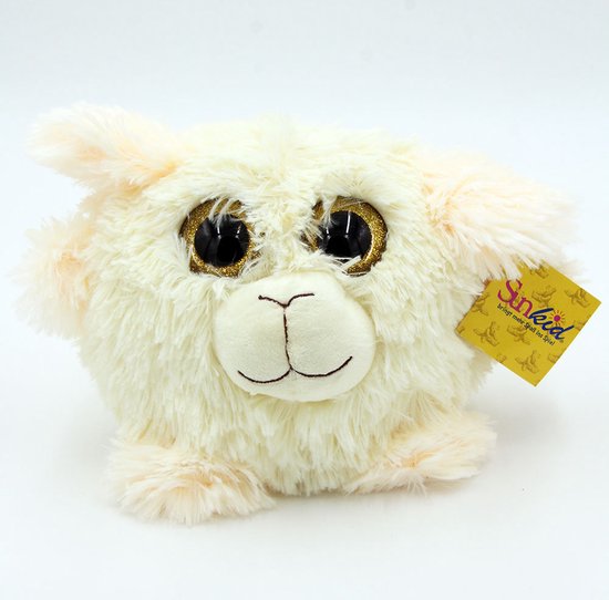 DW4Trading Sunkid Peluche Chameau Peluches Animaux Big Eye Balls 25 cm bol