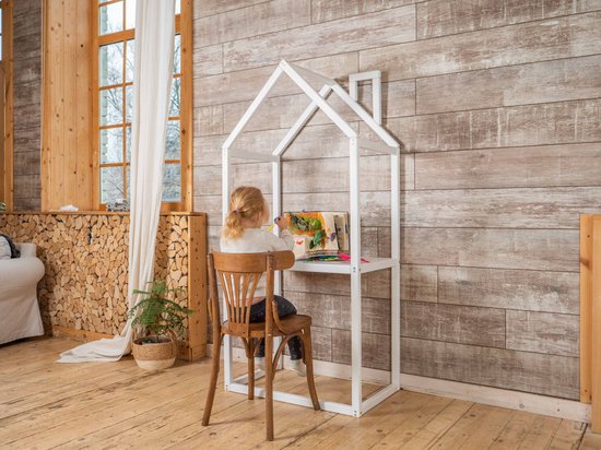 Maison de bureau enfant en bois BW - Wit | bol