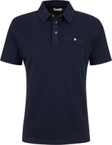 TOM TAILOR structured polo with pocket Heren Poloshirt - Maat L