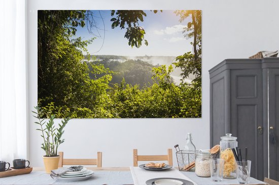 Tableau sur toile Iguazu, Argentine - 180x120 cm - Décoration murale XXL