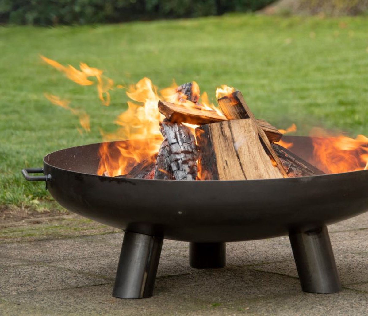 Esschert Design Steel Fire Bowl 80 cm - Black
