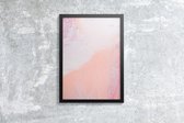 Schilderij Pink Marble #2 - 70x100cm - Dibond | Aluminium | Kunst | HYPED.®