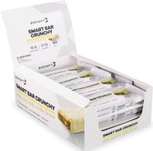 Body&Fit Smart Protein Bars Crunchy -  Barres protéinées - 
Chocolat Blanc et Cookies- 12 Barres (540 grammes)