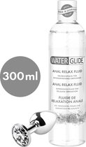 Waterglide, Anal Relax Fluid, ontspannend met licht verdovend effect, langdurige werking op waterbasis, 300 ml