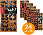 Venco Tikkels Drop 24 zakjes à 45g snoep - Dropsmaak - Zacht snoep - Zakjes