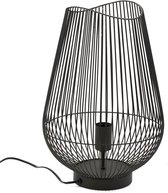 Tafellamp Industrieel - Tafellampen - Tafellamp Zwart - Tafellampen Woonkamer - Sfeerlamp - Tafellamp Slaapkamer - 45 cm
