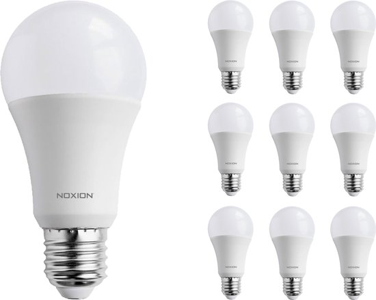 Voordeelpak 10x Noxion Pro LED E27 Peer Mat 14W 1521lm - 827 Zeer Warm Wit | Vervangt 100W.