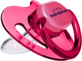 Bambino Roze No. 2 (6-18m) Orthodontische Silicone Fopspeen T160