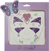 Great Pretenders Verkleden Gezicht Stickers Butterfly Fairy