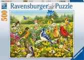 Ravensburger puzzel Vogels in de Wei - Legpuzzel - 500 stukjes