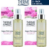 Therme Massage Saigon Pink Lotus - Massage Olie - Voordeelpak - 2 x 125 ml