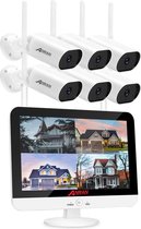 JL E-sales® Beveiligingscamera met Monitor – Camerasysteem – 13 Inch Monitor – Waterdicht – Security.