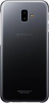 Samsung J6+ Gradation Clear Cover Black