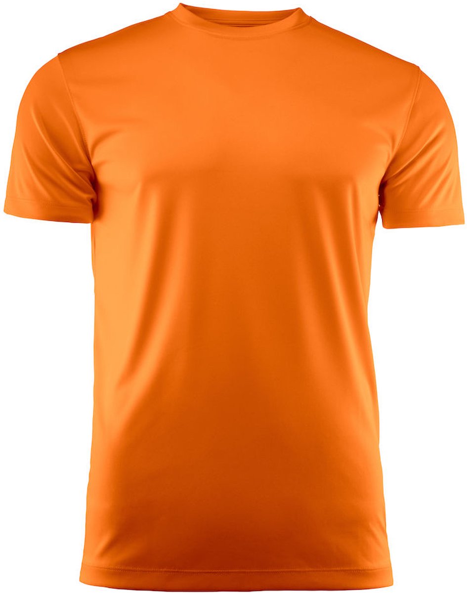 Printer T-Shirt Active Run 2264023 Oranje - Maat L