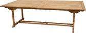 JoJo Living Tuinmeubelen - Tuintafel - Teakhouten Tafel - Tuintafel hout - 200 cm verlengbaar tot 300cm - Handgemaakt