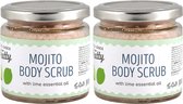 Zoya Goes Pretty - Mojito Body Scrub 270g glass jar - 2 pak