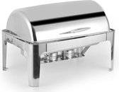 Chafing Dish - 1/1 GN - RVS - Rolltop - Promoline