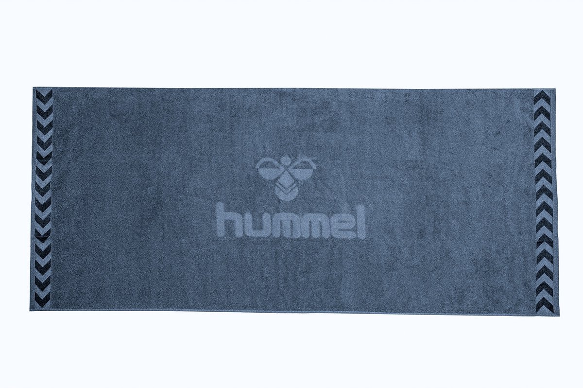Exta grote handdoek (160x70) blauw Hummel