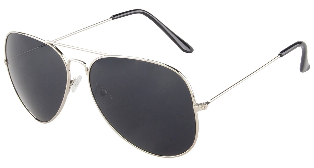 Zonnebril Piloot - Glazen 62 mm - Zilverkleurig
