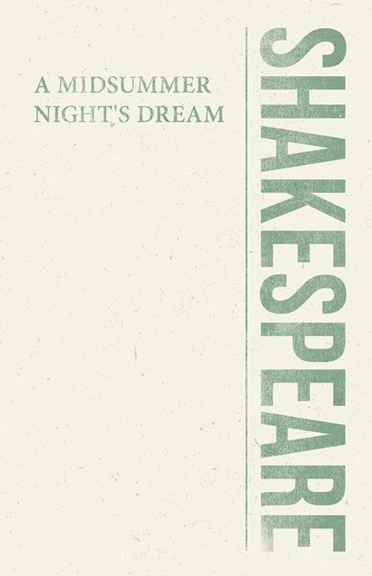 Shakespeare Library - A Midsummer Night's Dream - cover