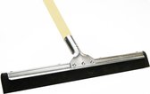 Synx Tools Vloertrekker 45cm - Trekkers/moppen - Dweilen - vloerwisser - Schoonmaakartikelen - Vloermop/Vloerreiniger -  Met Steel 150cm