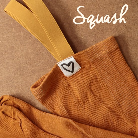 Little koekies - Luxe maillots met bretels Squash - 0-12 maanden - babymode - hippe baby - kraamcadeau - Merkloos