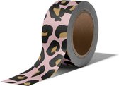 masking tape Luipaard roze goud decoratie washi papier tape 15 mm x 10 m