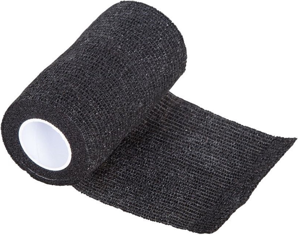ScanSport Quickfix Elastische Bandage Zwart 7,5cm x 4,5 meter 1rol