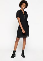 LOLALIZA Rechte jurk - Zwart - Maat 40