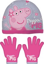 Nickelodeon Winterset Peppa Pig Meisjes Katoen Roze 2-delig One-size