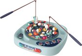 Luna Speelset Fishing Game Junior 24,5 Cm Blauwgrijs 29-delig
