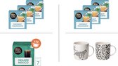 NESCAFÉ® Dolce Gusto®  - Coconut Macchiato Multipak 6x 12 capsules - incl 2 koffiemugs & pakket Nescafé Mexico 12 capsules