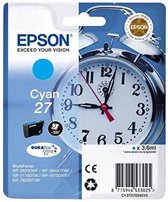 Originele inkt cartridge Epson DURABRITE T27 Cyaan