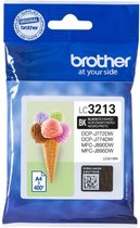 Originele inkt cartridge Brother LC3213BK Zwart