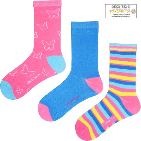 Chaussettes sans couture pour filles chaussettes à rayures - Temu Belgium