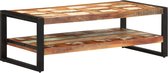 vidaXL Salontafel 120x60x40 cm massief gerecycled hout
