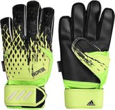 Adidas Predator 20 Match Fingersave Keepershandschoenen Zwart/Groen Kinderen