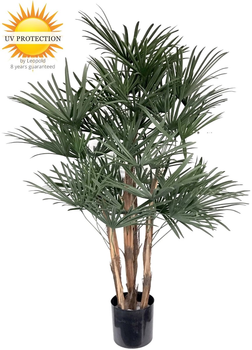 Buitenpalm Rhapis kunststof 110cm UV