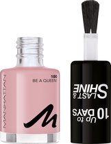 MANHATTAN Cosmetics Nagellak Last & Shine - Be A Queen 100 - 8 ml - Langdurige Glans