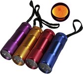 Mini Schouwlamp 9-LED met koortje incl 3x AAA batterijen