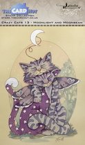 Crazy Cats Moonlight & Moonbeam Clear Stamps (LRCC013)