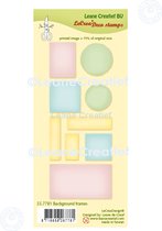 LeCrea - Clear stamp Deco Achtergrond frames 55.7781 (01-22)