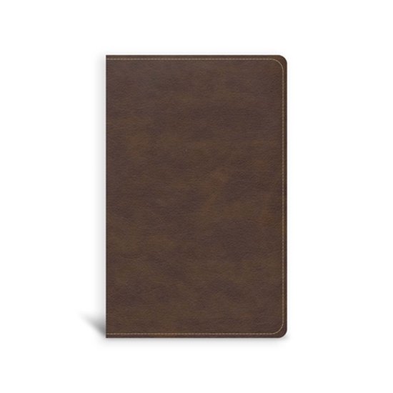 Omslag van CSB Single-Column Compact Bible – Brown