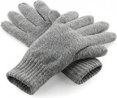 Classic thinsulate handschoenen grijs L/XL