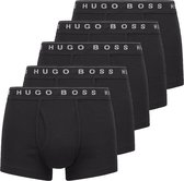 Hugo Boss 5-pack boxershorts trunk zwart