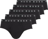 Hugo Boss 5-pack brief slips zwart