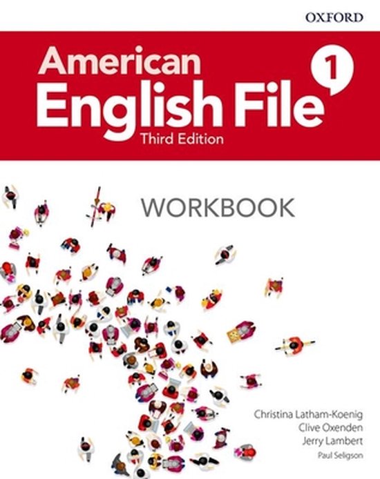 American English File: Level 1: Workbook - cover