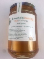 Honingland : Lavendelhoning, Miel de lavande, Lavender Honey.  1000 gram