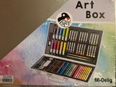 Creative Artist tekenkoffer 66 delig - Opbergkoffer